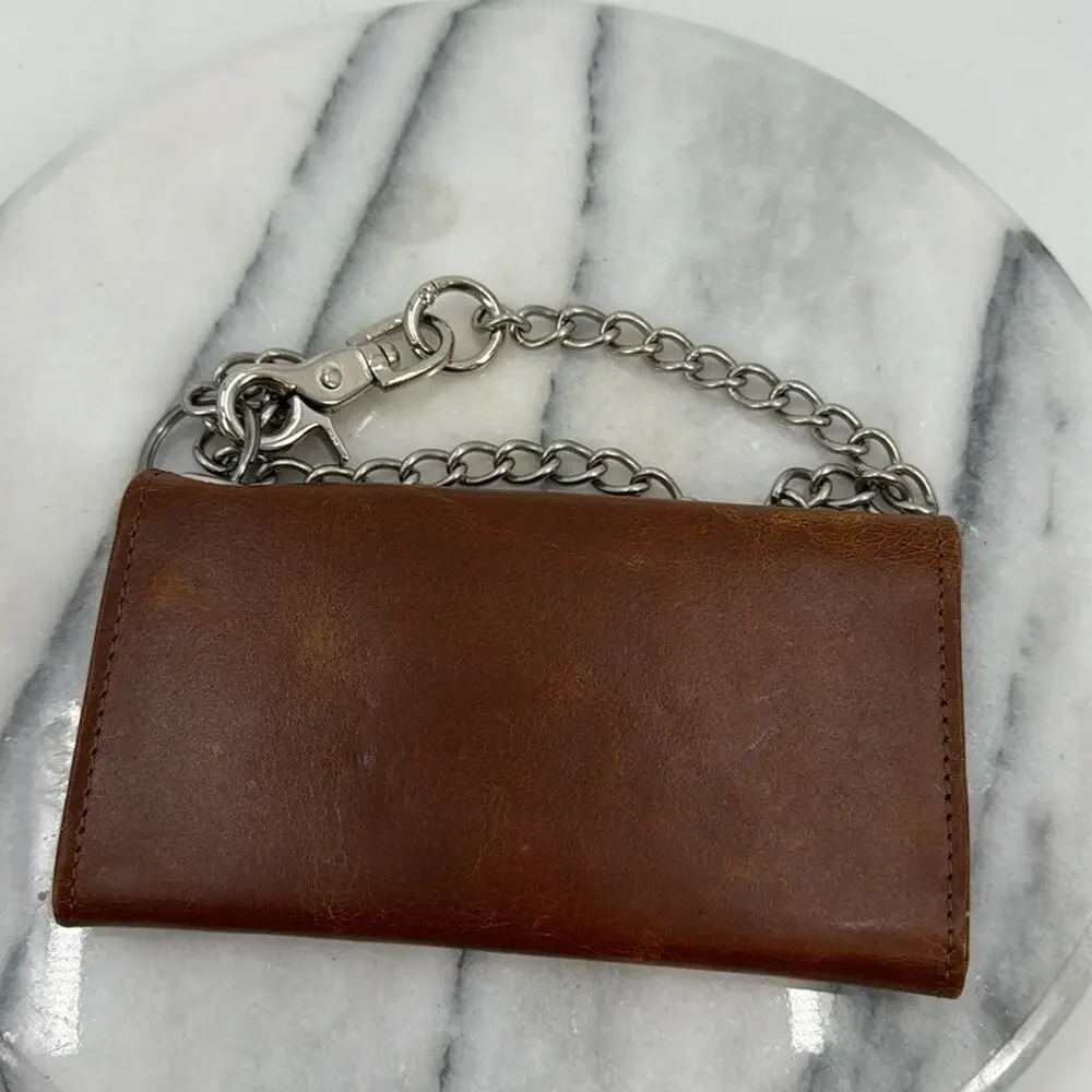 NWT Rawhyd leather chain wallet